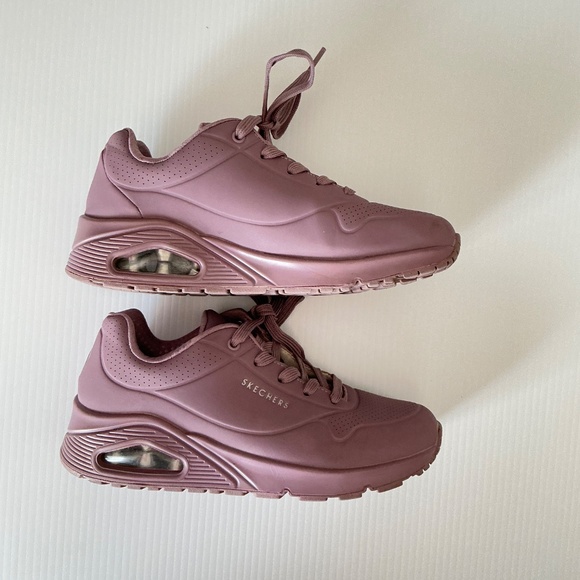 Skechers Uno Lilac Women's Sneakers - Picture 2 of 5